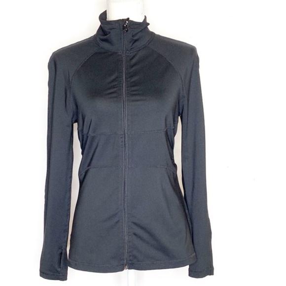 Zella Jackets & Blazers - Z by Zella Black Full Zipper Workout Jacket